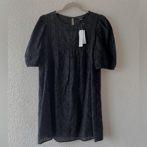 Sanctuary Eyelet Mini Cotton Dress